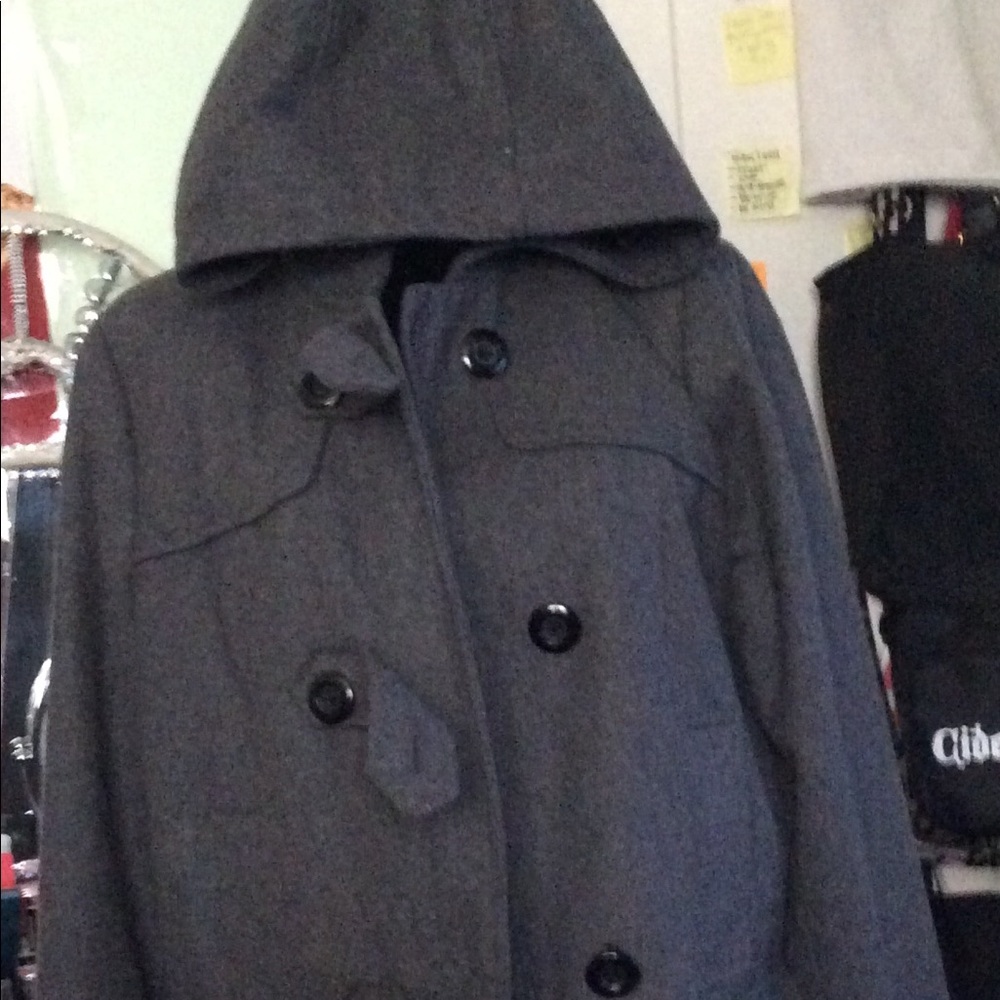 Charcoal Gray Trench coat
